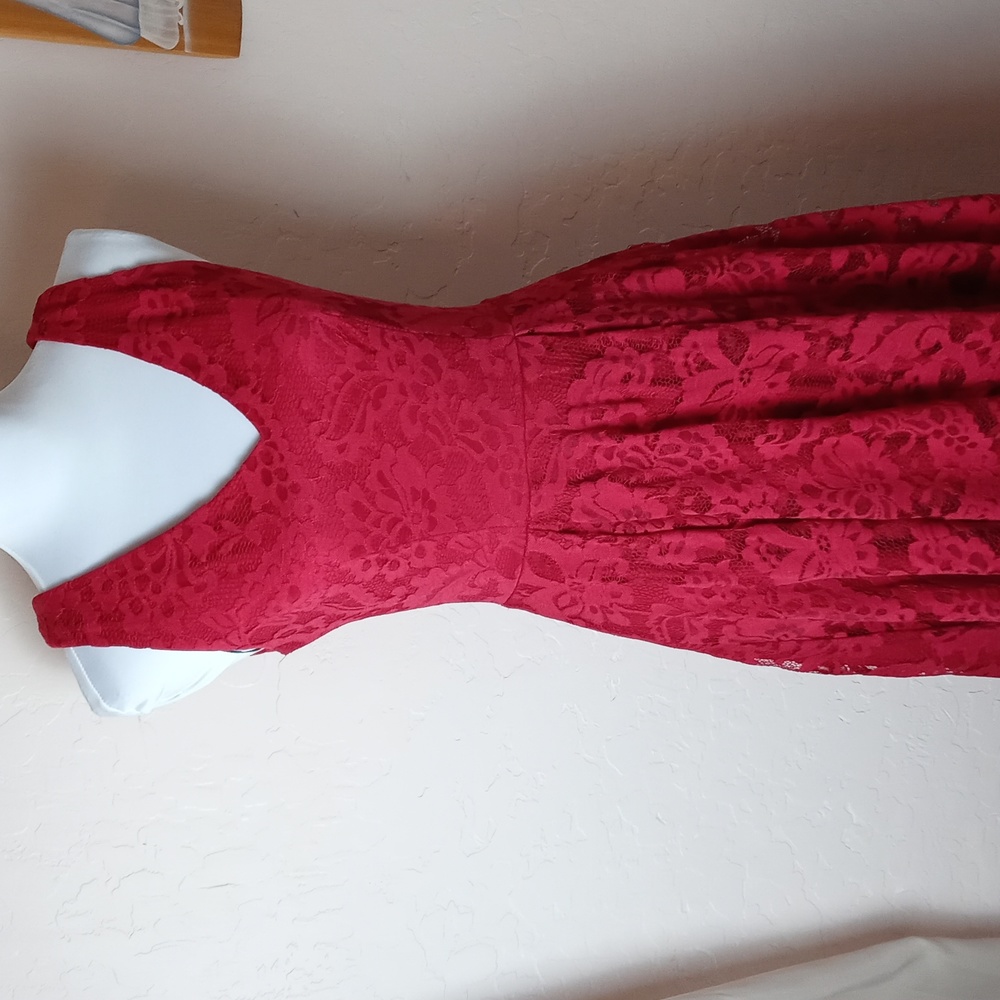 Muadress All Lace High Low Dress